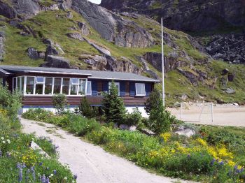 Engelmann spruce (Picea engelmanii), Lodgepole pine (Pinus contorta) og balsam poplar (Populus balsamifera)in Poul Bjerge’s garden in Qaqortoq. An otherwise treeless environment near the outer coast of South Greenland.