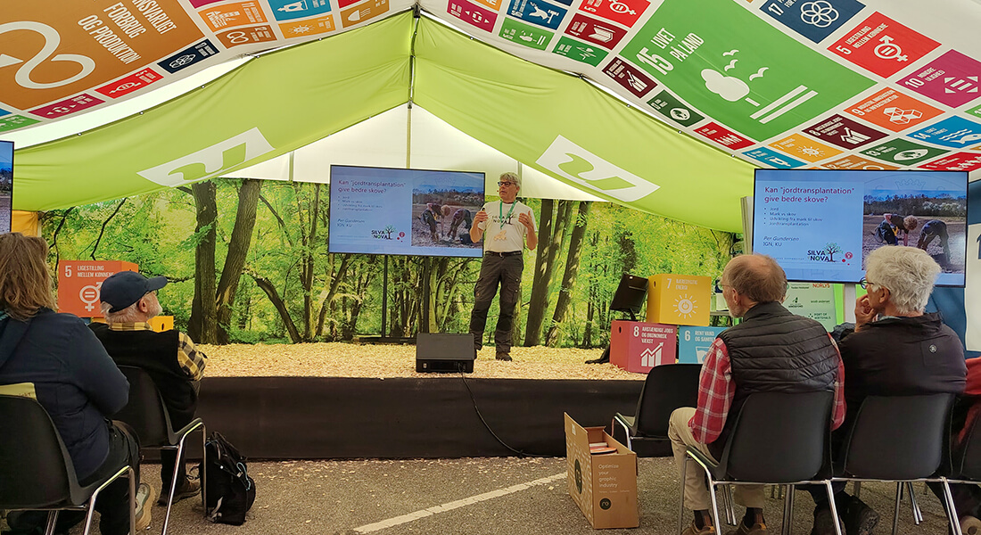 Per Gundersen on the stage