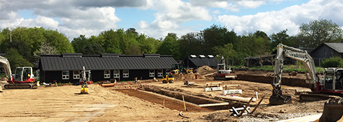 Skovskolens nye byggeri