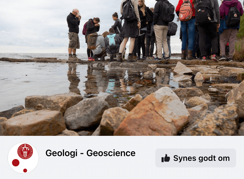 Geologi og Geoscience på Facebook